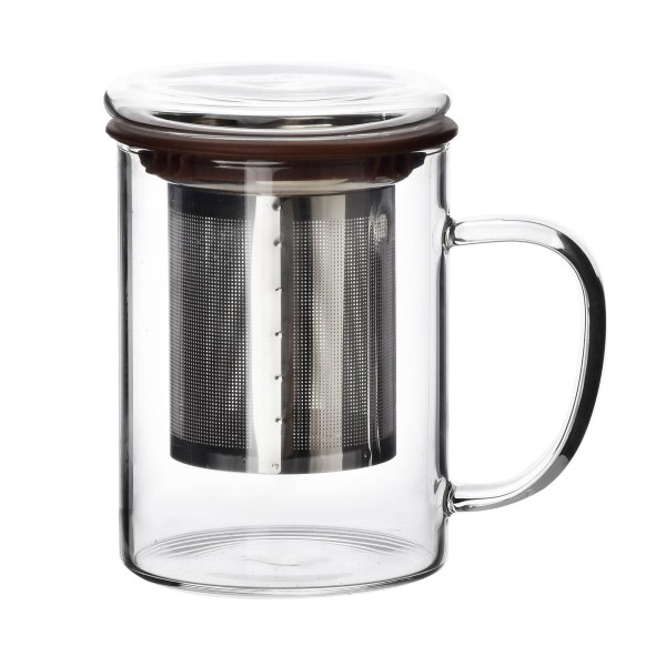 Kubek z zaparzaczem PETER 400 ml do parzenia herbaty i kawy