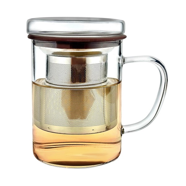 Kubek z zaparzaczem PETER 400 ml do parzenia herbaty i kawy