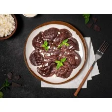 Pierogi czekoladowe z serem, z kropelkami czekolady 500g