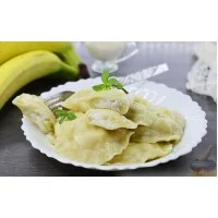 Pierożki z twarogiem i bananem 1kg
