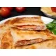 Czebureki z wieprzowiną, serem i pomidorami 600g