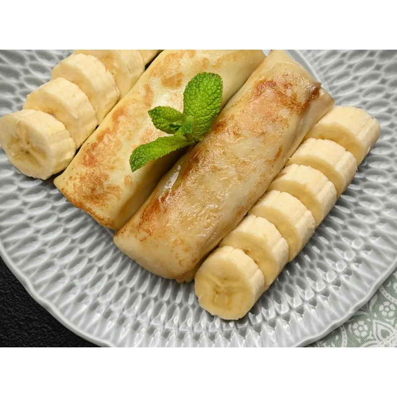 Naleśniki z bananami i mlekiem zagęszczon. 500g