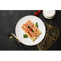 Naleśniki z serem i truskawkami 500g