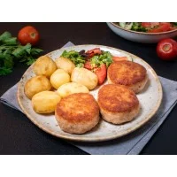 Kotlety z kurczaka i wieprzowiny 480g